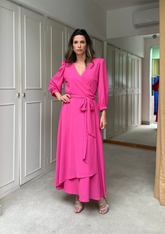 Chemise Caroline Crepe Rosa