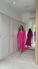 Chemise Caroline Crepe Rosa